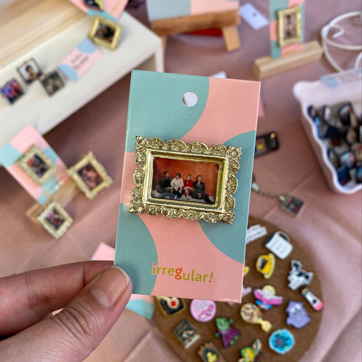 Pins 5SOS- Marco Obra de Arte