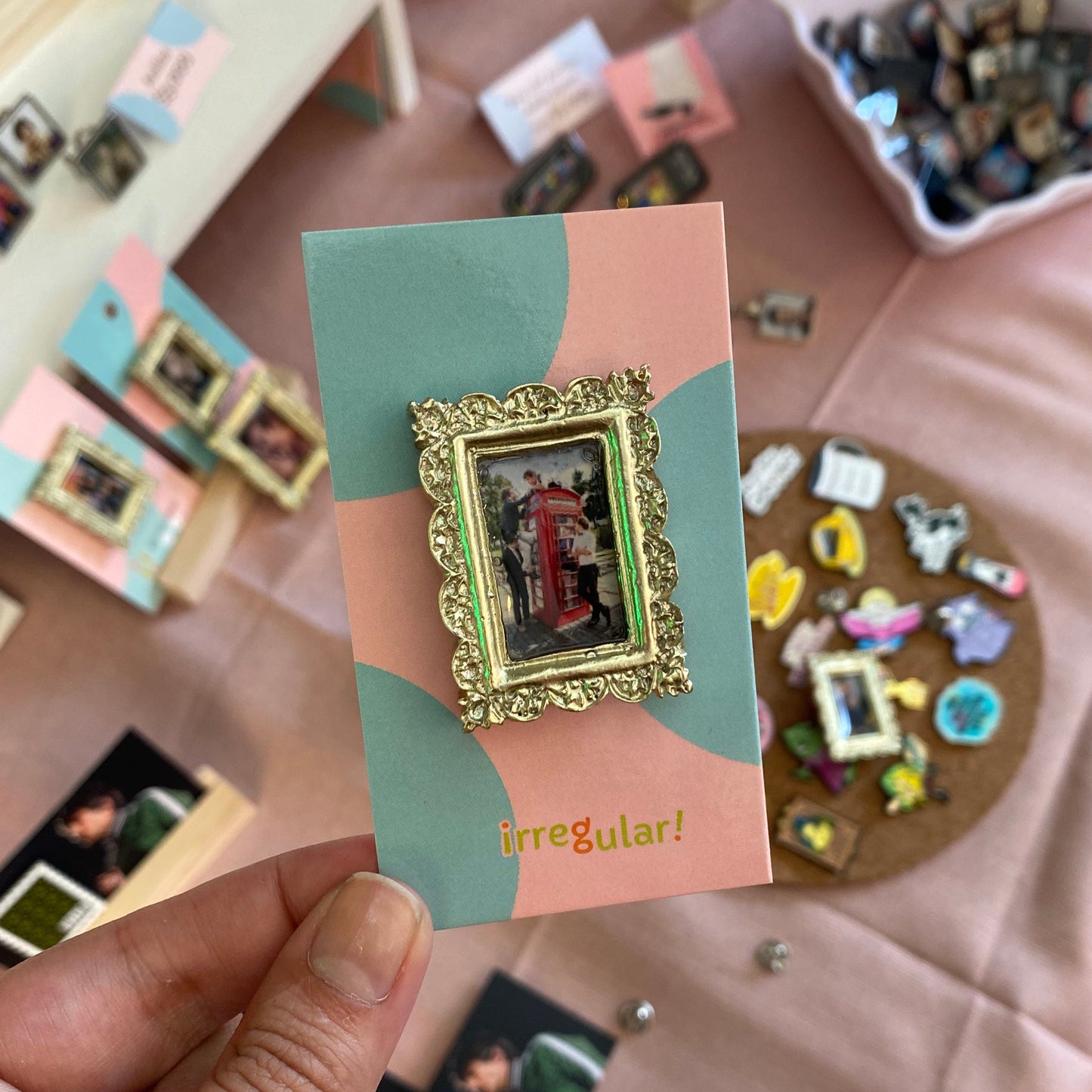 Pins Artistas - Marco Obra de Arte