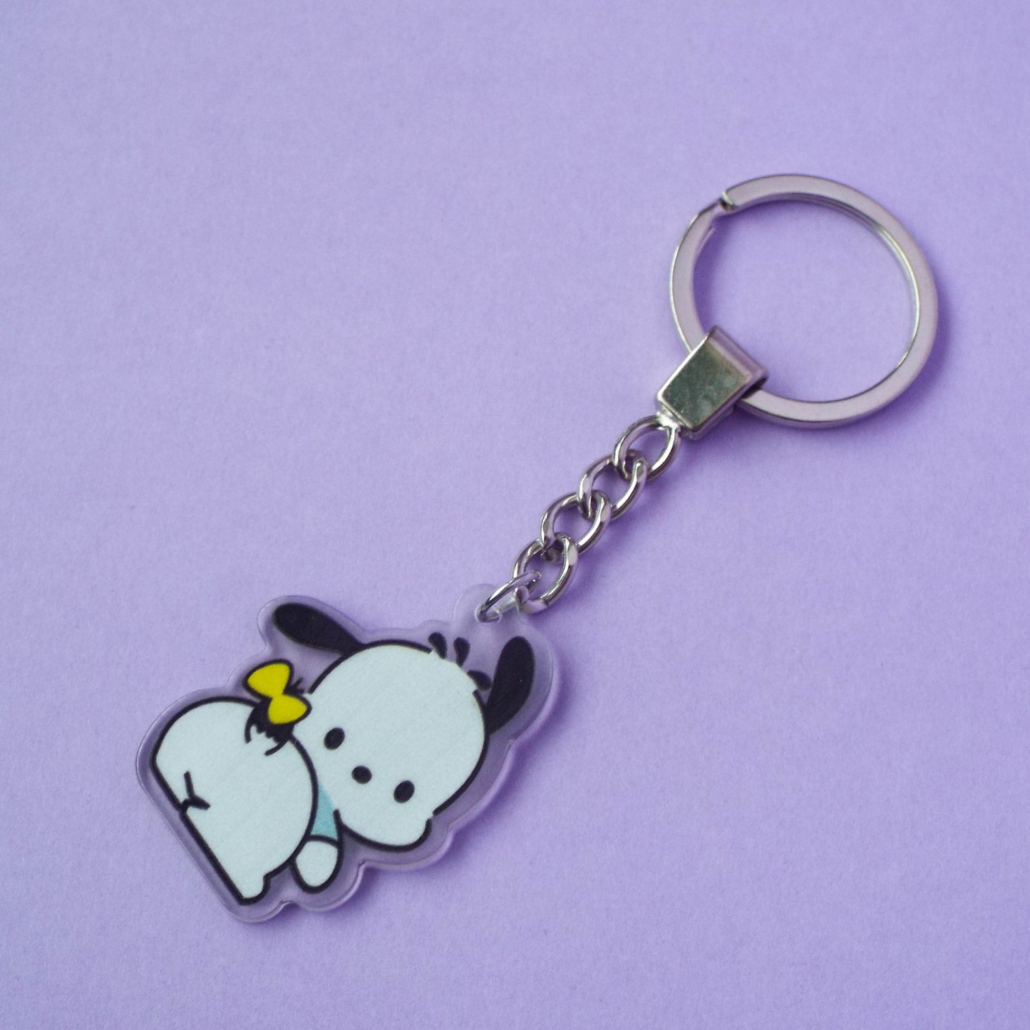 Llaveros Sanrio - Pompompurin, Pochacco, Cinnamoroll, Hello Kitty, Kuromi, My Melody