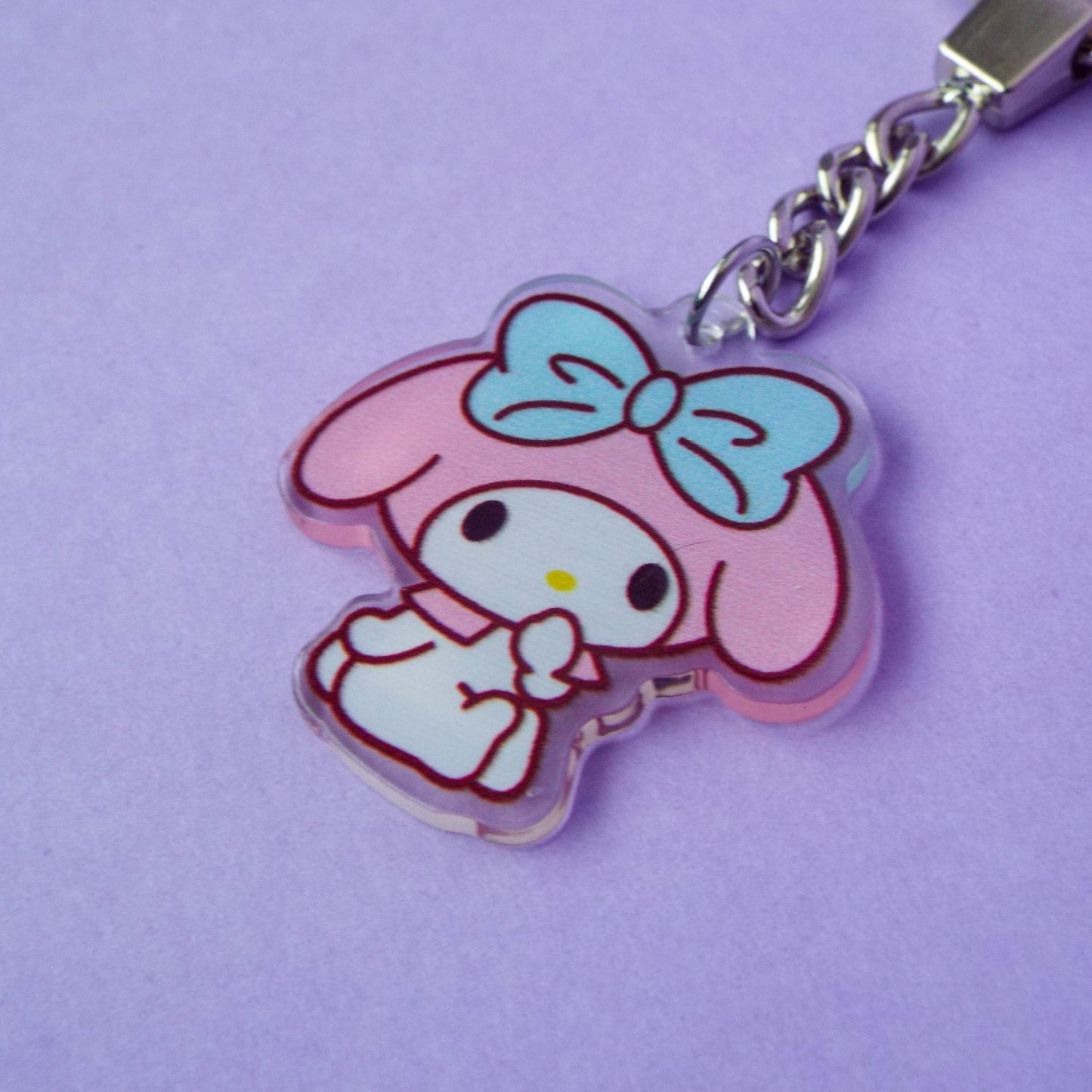 Llaveros Sanrio - Pompompurin, Pochacco, Cinnamoroll, Hello Kitty, Kuromi, My Melody