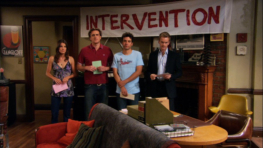 Aros Intervention, How I Met Your Mother