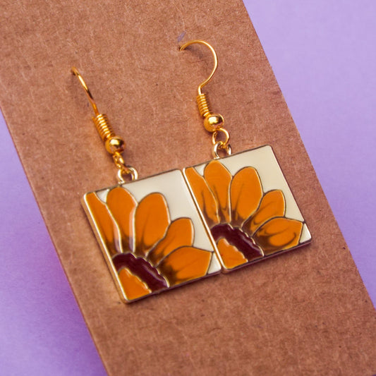 Aros Cuadro de Girasoles